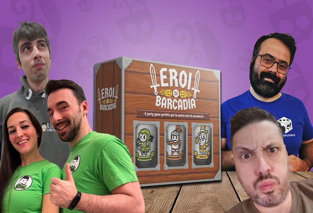 immagine evento: Eroi di Barcadia!
