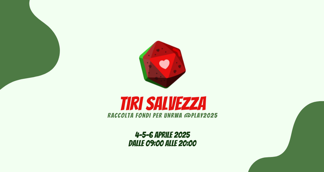 immagine evento: Tiri Salvezza per la Palestina