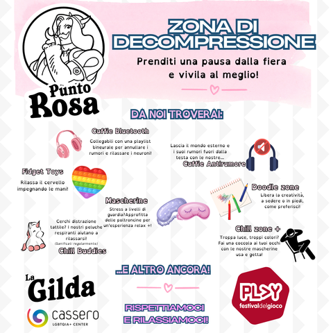 immagine evento: Punto Rosa - Area di Decompressione