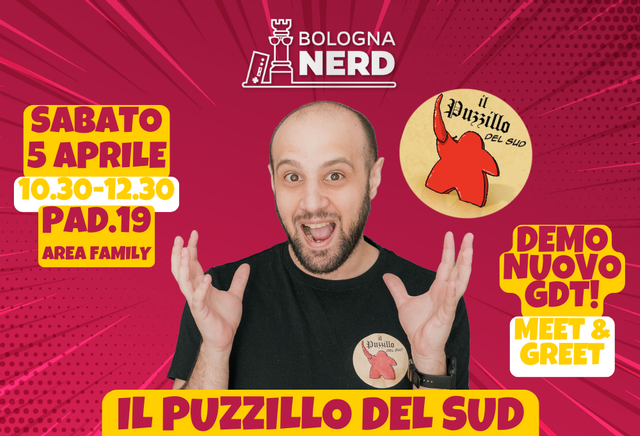 immagine evento: Il Puzzillo del Sud arriva al nostro stand a Play!
