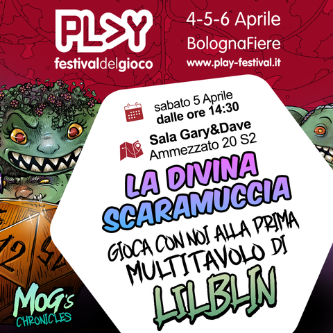 immagine evento: La Divina Scaramuccia - Multitavolo di Lilblin
