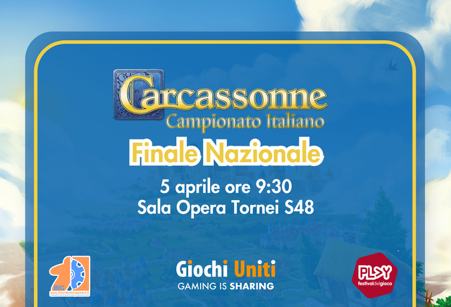 immagine evento: Campionato italiano di Carcassonne - Finale Nazionale