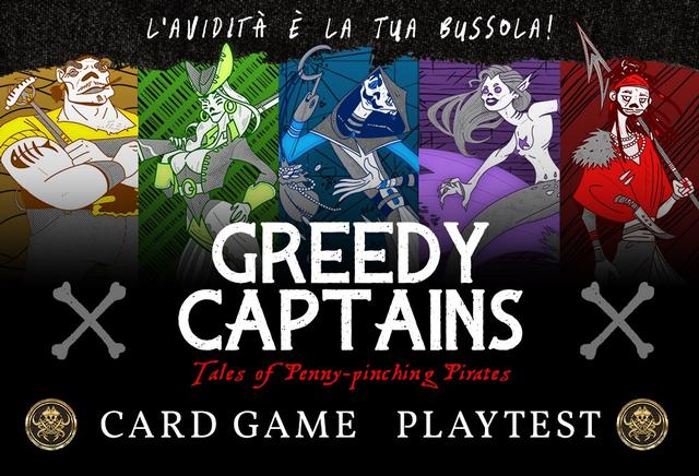 immagine evento: Greedy Captains Play Test
