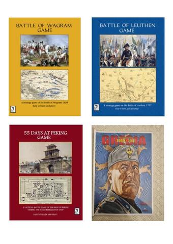 immagine evento: BG STORICO - Casusbelli Liguria -  Wagram, Leuthen, 55 Days at Peking, Mussolini Wars - Grecia 1940-1941