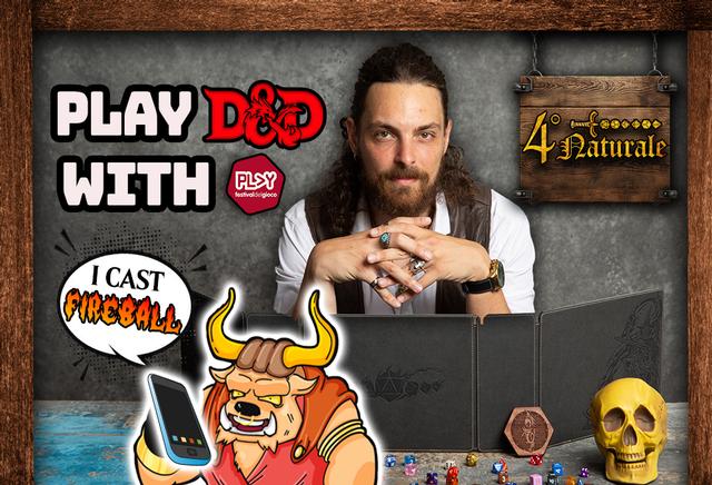 immagine evento: 4uarto Naturale: Giocare a D&D con il Pubblico