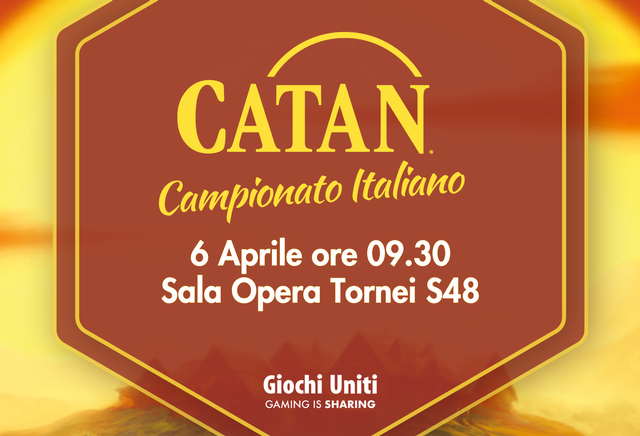 immagine evento: Campionato italiano di Catan - Finale Nazionale