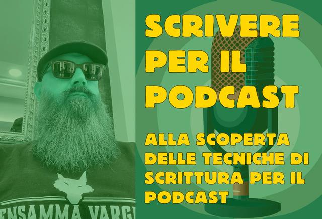 immagine evento: Scrivere per il podcast