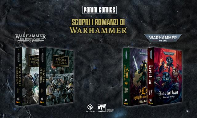 Warhammer e Panini Comics: Il presente e il futuro dei romanzi Black Library in Italia Warhammer e Panini Comics: Il presente e il futuro dei romanzi Black Library in Italia