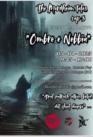 immagine evento: Mordheim Tales Capitolo 3: Ombre e Nebbia