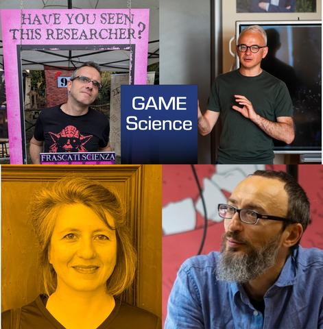 immagine evento: Il gioco come strumento di comunicazione e formazione - Nico Pitrelli, Ennio Bilancini, Sara Ricciardi, Michele Bellone