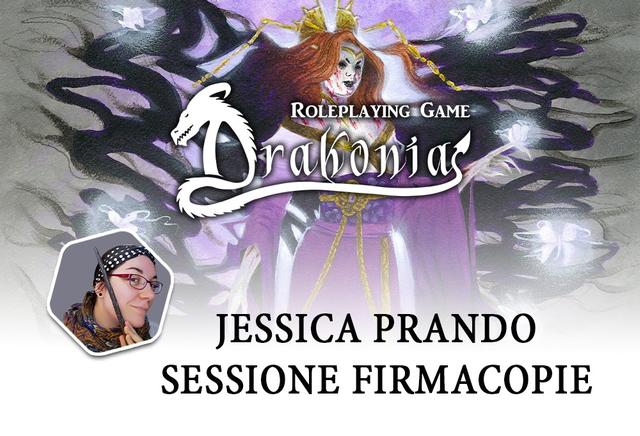 immagine evento: Firmacopie e Sketch Drakonia - Jessica Prando