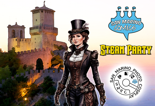immagine evento: Area Steampunk & Costuming San Marino Comics - Steamparty